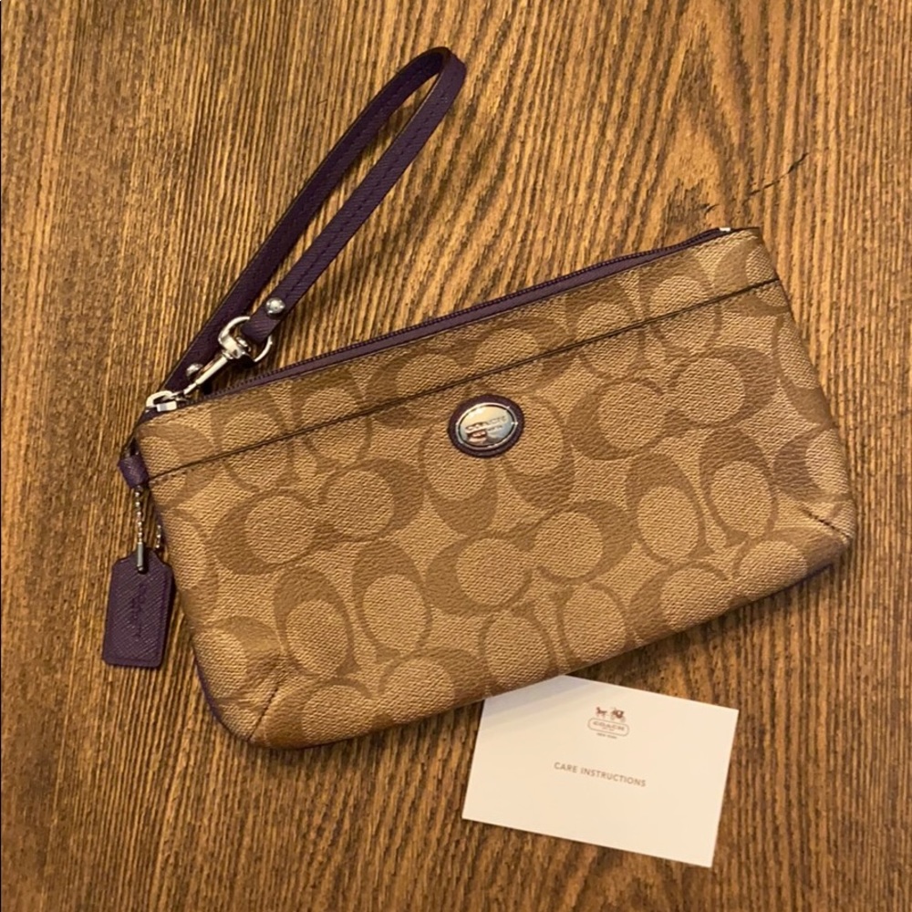Coach Wristlet